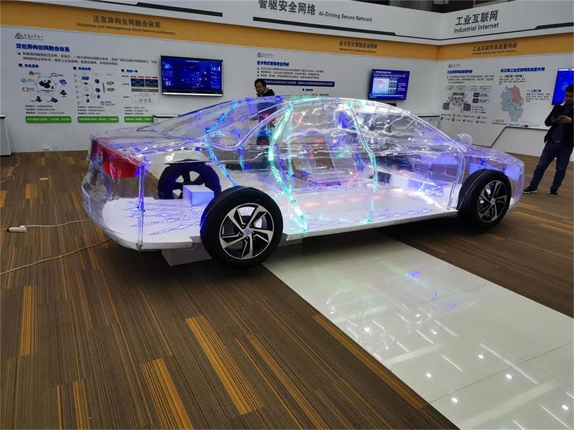 临西县透明车模型